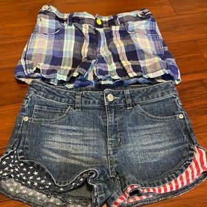 Girl shorts bundle in size 12